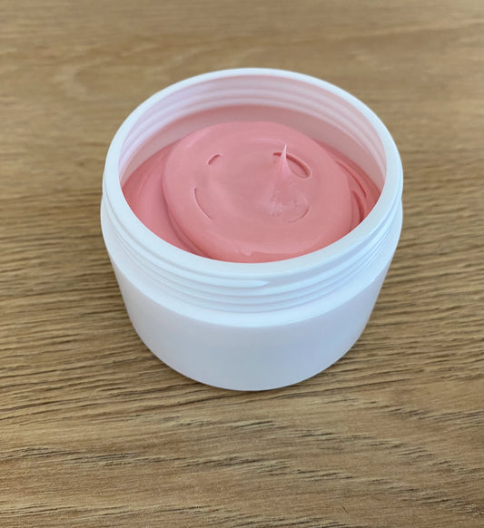 Isabel Skincare No.9 Calming Pink Cream, designed for sensitive, eczema-prone skin—rich, fragrance-free formula with herbal extracts
