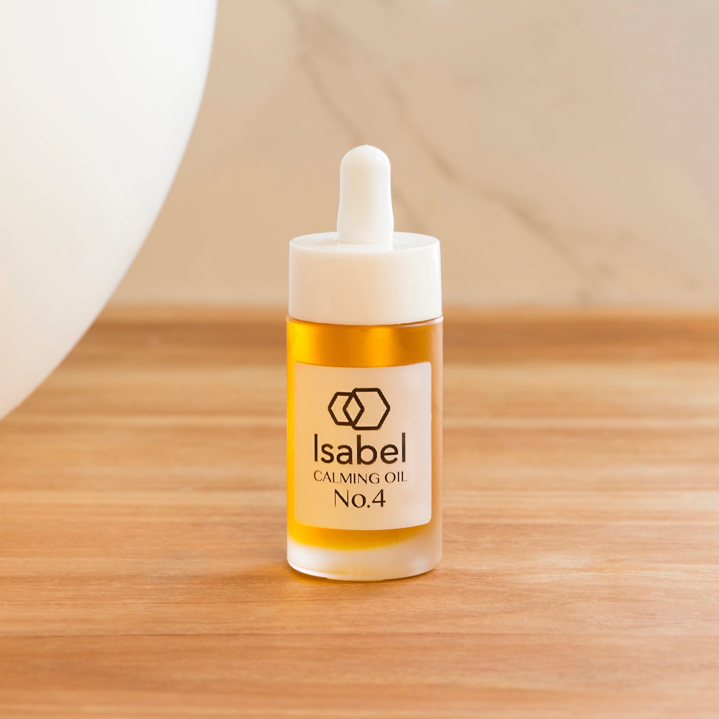 Isabel Skincare No.4 Calming Oil – natural soothing facial oil for irritated or sensitive skin, handmade in the UK with plant-based ingredients